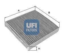 UFI 5411900 Фільтр, повітря у внутрішньому просторі