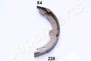 JAPANPARTS GF226AF Комплект гальмівних колодок, стоянкова гальмівна система