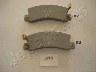 JAPANPARTS PP213AF Комплект гальмівних колодок, дискове гальмо
