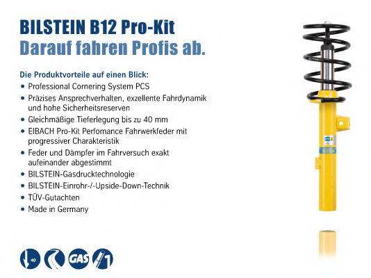 BILSTEIN BIL014853 Комплект ходової частини, пружини / амортизатори