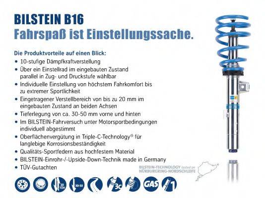 BILSTEIN BIL014170 Комплект ходової частини, пружини / амортизатори