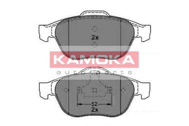 KAMOKA JQ1012882 Комплект гальмівних колодок, дискове гальмо