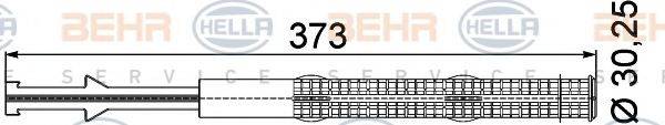 HELLA 8FT351197271 Осушувач, кондиціонер