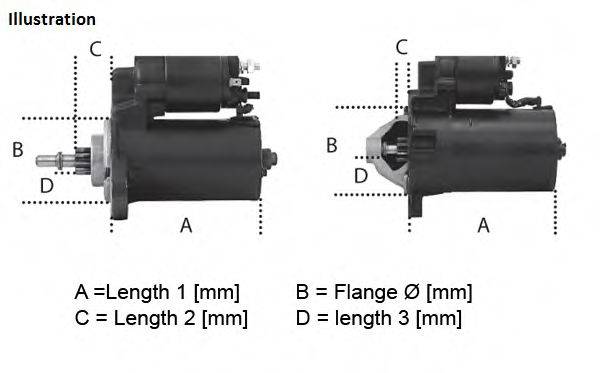 LUCAS ELECTRICAL LRS00478 Стартер
