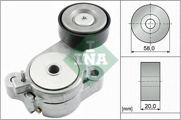 INA 534039610 Натяжна планка, полікліновий ремінь