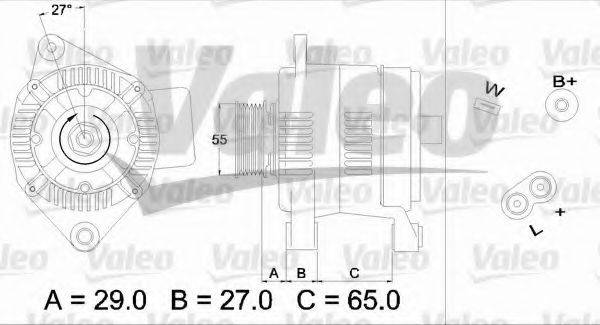 VALEO 436471 Генератор