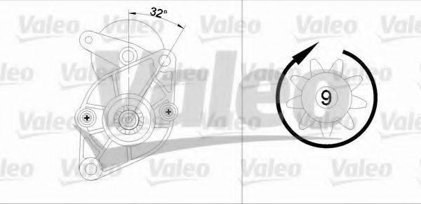 VALEO 455599 Стартер