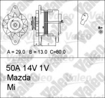 VALEO 436549 Генератор