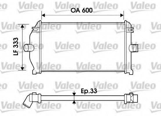 VALEO 817924 Інтеркулер
