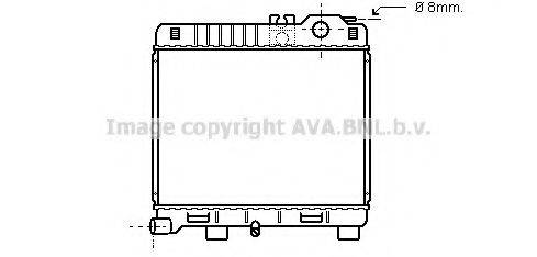AVA QUALITY COOLING BW2033 Радіатор, охолодження двигуна