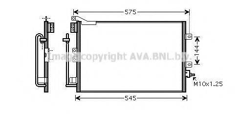 AVA QUALITY COOLING RT5395D Конденсатор, кондиціонер