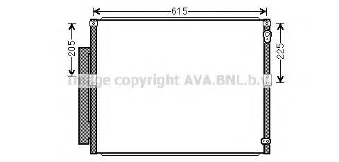 AVA QUALITY COOLING TO5564D Конденсатор, кондиціонер