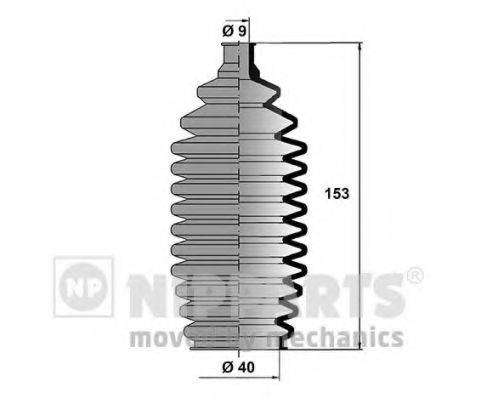 NIPPARTS J2847001 Комплект пильника, рульове керування