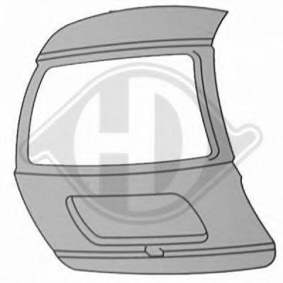 DIEDERICHS 1426628 Заслінка багажника / приміщення для вантажу