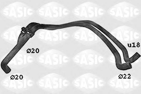 SASIC SWH4249 Шланг радіатора