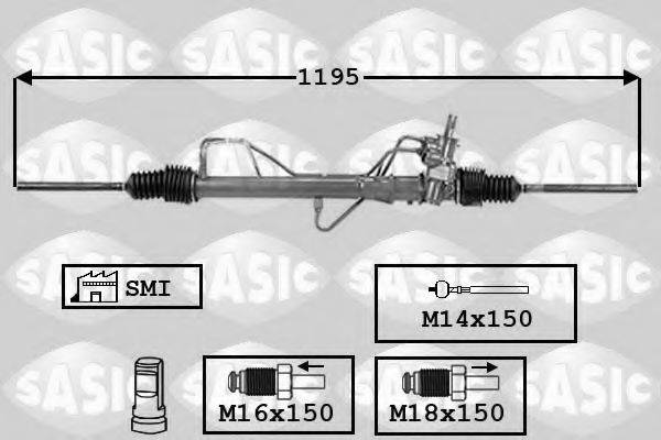 SASIC 7006110 Рульовий механізм