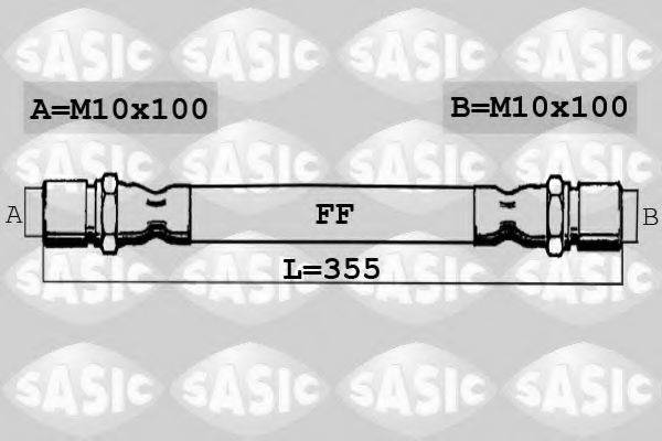 SASIC SBH6332 Гальмівний шланг