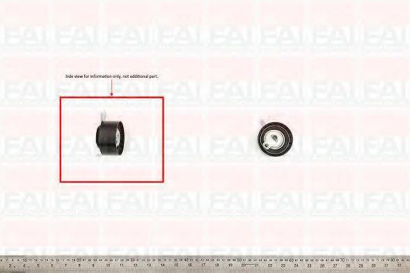 FAI AUTOPARTS T1168 Натяжний ролик, ремінь ГРМ