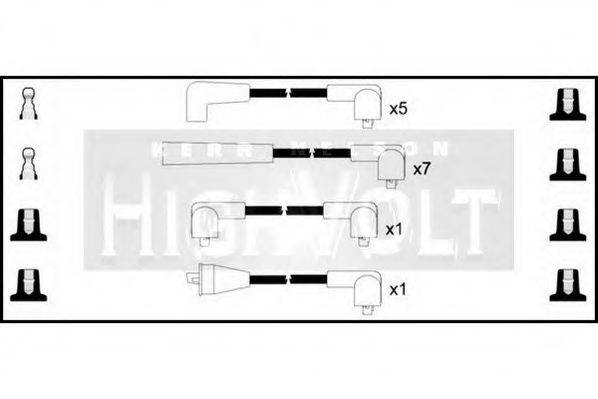 STANDARD OEF916 Комплект дротів запалювання
