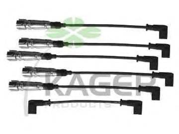 KAGER 640566 Комплект дротів запалювання