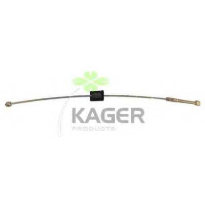 KAGER 191976 Трос, стоянкова гальмівна система