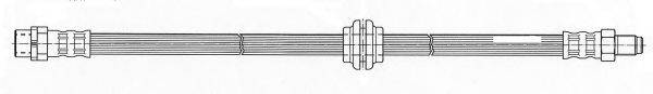 KAWE 511587 Гальмівний шланг