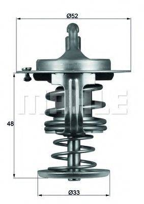 MAHLE ORIGINAL TX8280D Термостат, охолоджуюча рідина