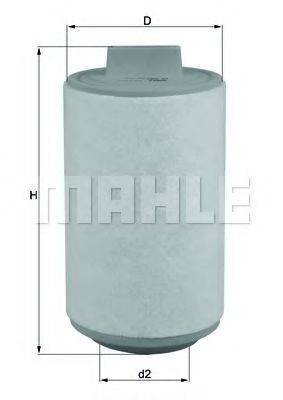 MAHLE ORIGINAL LX3251 Повітряний фільтр