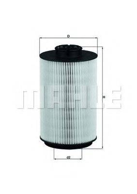 MAHLE ORIGINAL KX230D Паливний фільтр