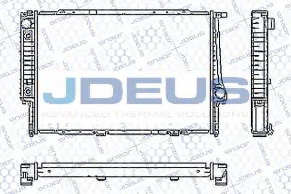 JDEUS RA0050460 Радіатор, охолодження двигуна