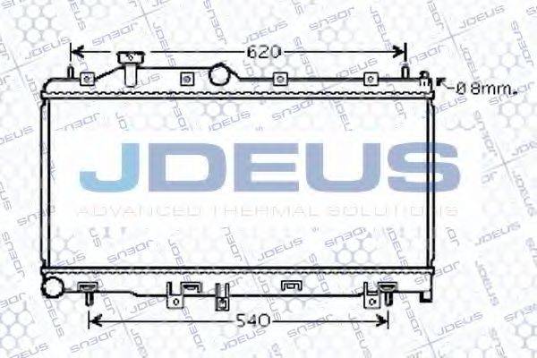 JDEUS 026M05 Радіатор, охолодження двигуна