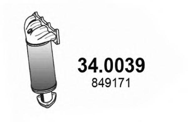ASSO 340039 Каталізатор