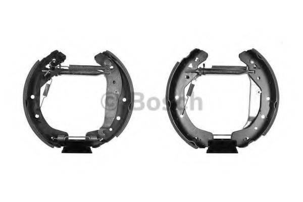 BOSCH 0204114633 Комплект гальмівних колодок