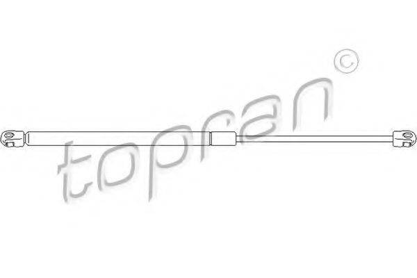 TOPRAN 110277 Газова пружина, кришка багажника