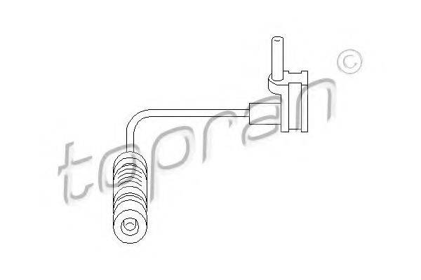 TOPRAN 400983 Датчик, знос гальмівних колодок