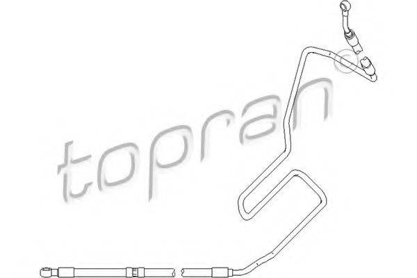 TOPRAN 113357 Гідравлічний шланг, кермо