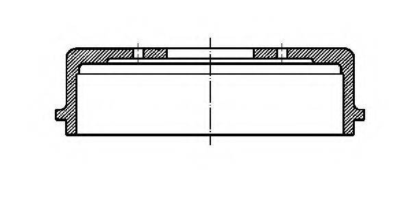 CIFAM 700266 Гальмівний барабан