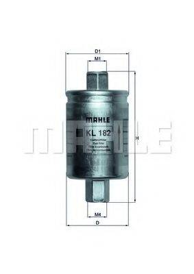 KNECHT KL182 Паливний фільтр