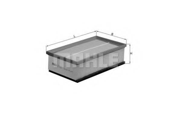KNECHT LX1497 Повітряний фільтр