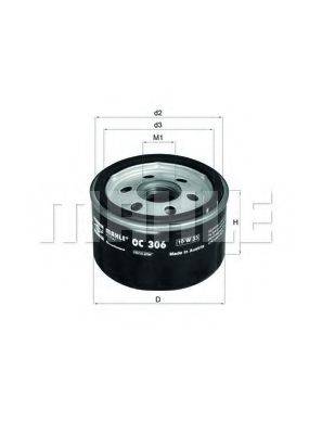 KNECHT OC306 Масляний фільтр
