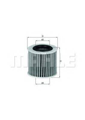KNECHT OX416D1 Масляний фільтр