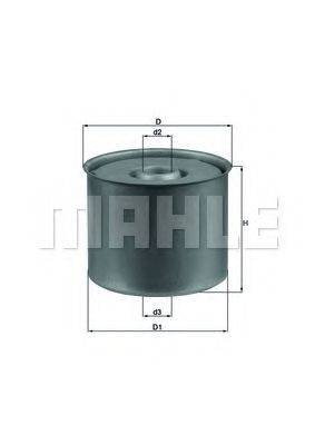 KNECHT KX23D Паливний фільтр