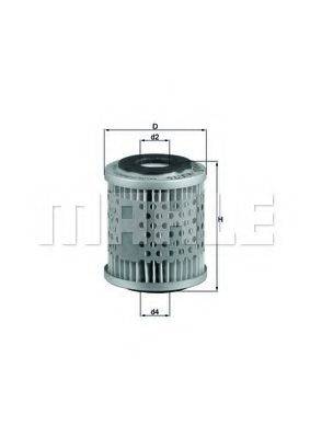 KNECHT KX76D Паливний фільтр
