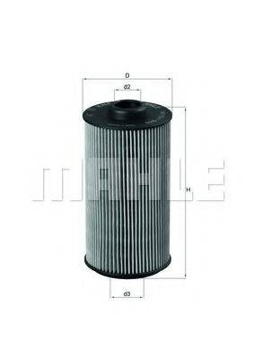 KNECHT OX1521D Масляний фільтр