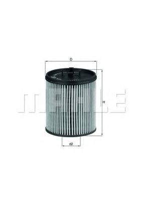 KNECHT OX182D Масляний фільтр