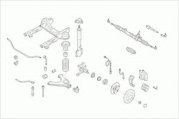LEMFORDER FORDTRANSFL006 Рульове управління; Підвіска колеса