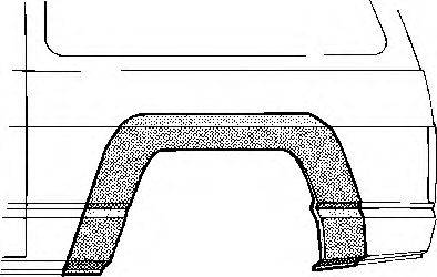 VAN WEZEL 3360145 Боковина