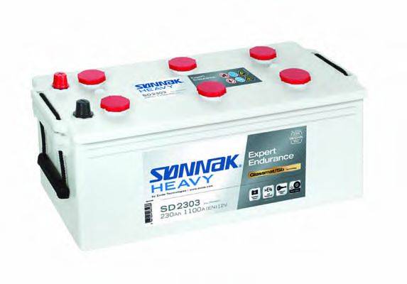 SONNAK SD2303 Стартерна акумуляторна батарея; Стартерна акумуляторна батарея
