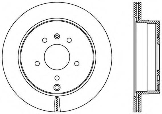 OPEN PARTS BDR241620 гальмівний диск