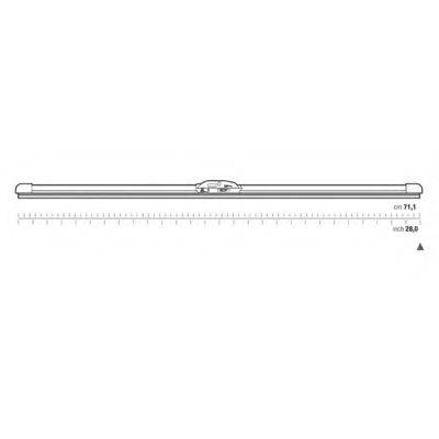 OPEN PARTS WBS002800 Щітка склоочисника